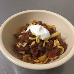 Chili for Frito Chili Pie A picture of Chili for Frito Chili Pie.
