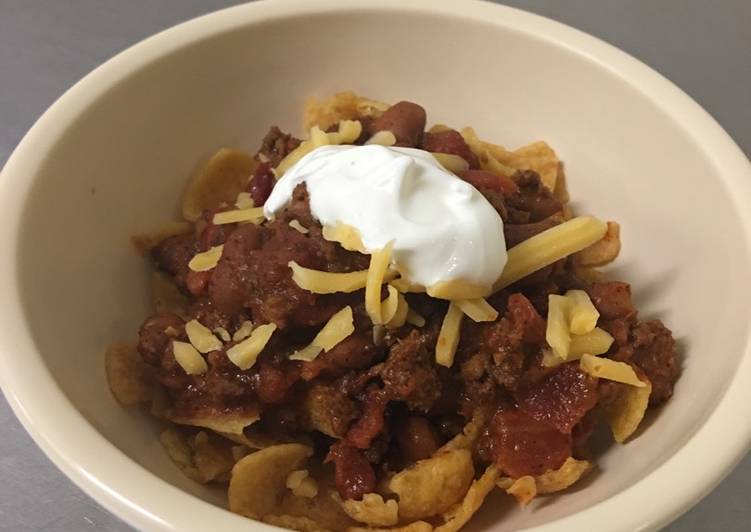 Recipe of Homemade Chili for Frito Chili Pie