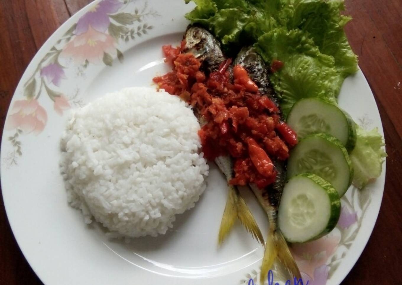 Kembung Bakar Rica