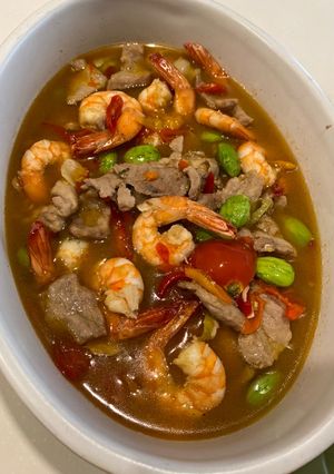 Foto resep Sambel pete goreng benteng