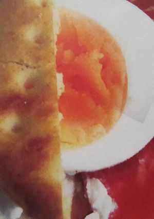 عکسی از دستور بیسکوئت شور با تخم مرغ و پنیر