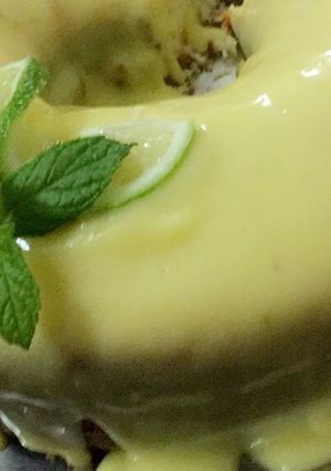 صورة لوصفة كيك الليمون 🍋
