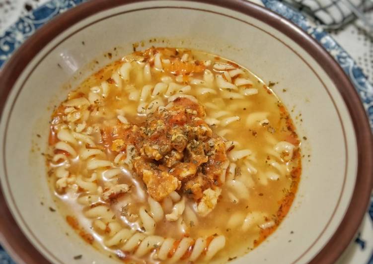 Resep Bolognaise macaroni soup Enak dan Antiribet