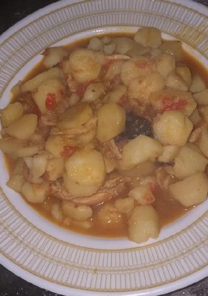 A picture of Potato porridge.