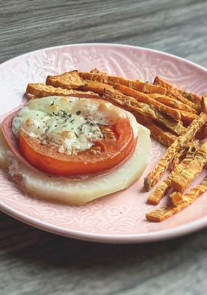 Karalábé pizza recept fotója