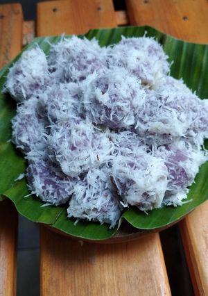Foto resep Klepon Ungu