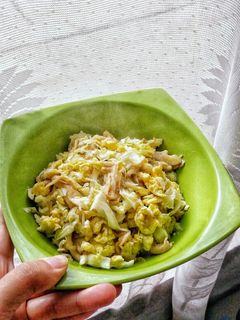 Foto resep Tumis Kol Jamur dan Telur