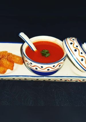 टमाटर सूप (Tamatar soup recipe in Hindi) रेसिपी मुख्य फोटो