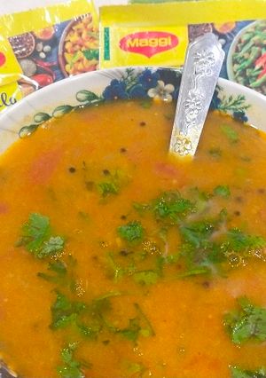 मैगी मसाला दाल (Maggi Masala dal recipe in hindi) रेसिपी मुख्य फोटो