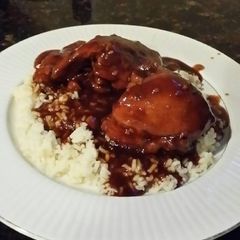 Brad's chicken adobo A picture of Brad's chicken adobo.