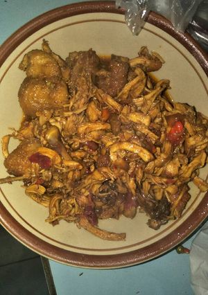 Foto resep Ayam suwir pedas manis
