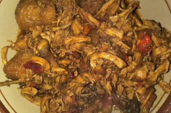 Langkah Mudah untuk Membuat Ayam suwir pedas manis Anti Gagal