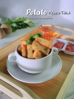 Foto resep Stik Kentang Keju (Potato Cheese Stick)