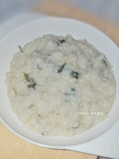 Foto resep Bubur Nasi Gurih Kemangi Teri Medan #49¹