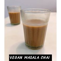 Vegan masala chai A picture of Vegan masala chai.