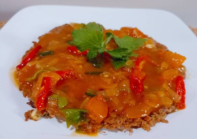 Resep Fu Yong Hai Meatless (tanpa daging), Bikin Ngiler
