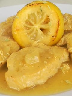 Una foto de Pollo al limón🍗🍋