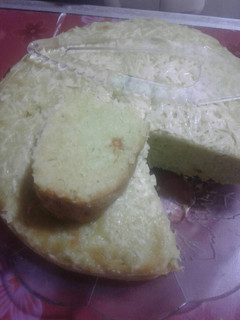 Foto resep Bolu tape pandan keju(kukus tanpa telur)