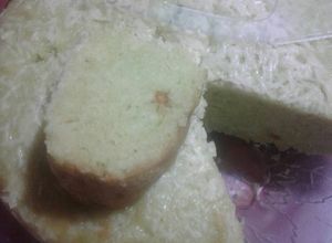 Foto resep Bolu tape pandan keju(kukus tanpa telur)