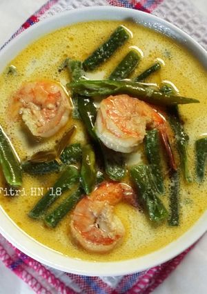 Foto resep Lodeh Kacang Panjang