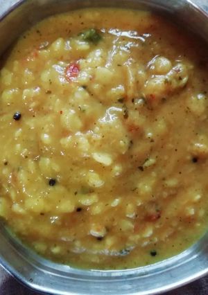 A picture of Daal Tadka.