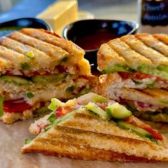 A picture of Vegetable Grilled Sandwich.