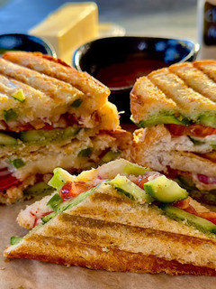 A picture of Vegetable Grilled Sandwich.