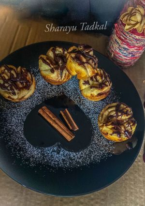 A picture of Cinnamon Roll (No egg, no Yeast).