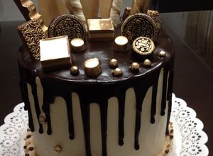 Una foto de Drip Cake Oreo