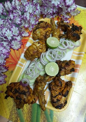 তন্দুরি চিকেন (tandoori chicken recipe in Bengali) রেসিপির প্রধান ছবি