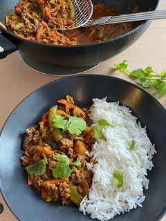 Une photo de Boeuf haché à l'asiatique