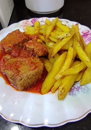 صورة لوصفة بطاطس في الفرن مع التونة من ألذ الوصفات 😋