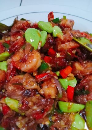Foto resep Udang Tumis Pete