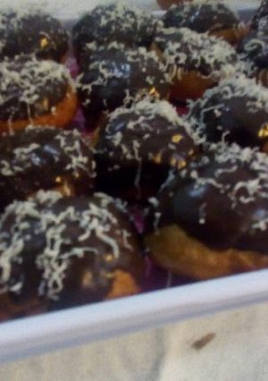 Foto resep Donat coklat keju 🍩