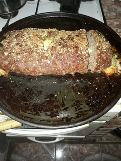 Una foto de Pan de Carne relleno