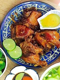 Hình của món Vịt khìa nước dừa của mẹ.