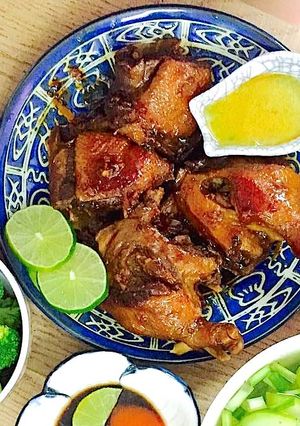 Hình của món Vịt khìa nước dừa của mẹ.