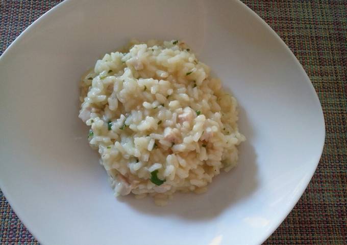 Risotto con pesce spada swordfish risotto