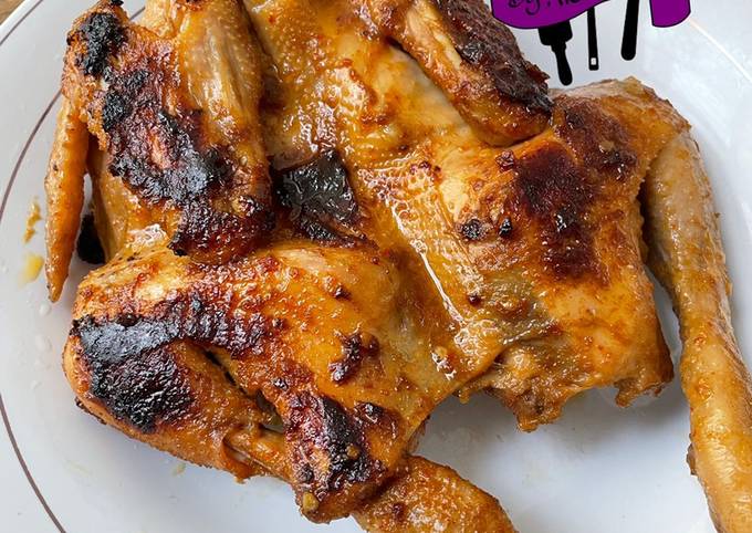 Resep Ayam Panggang Teflon Oleh Cecil Cookpad