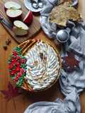 Apple Pie (w/ Meringue topping) || Pie Apel dengan krim Meringue