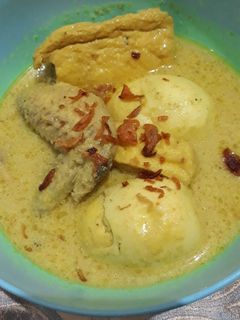 Foto resep Kare ayam telor tahu