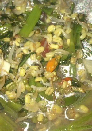 Foto resep Tumis kuah kangkung
