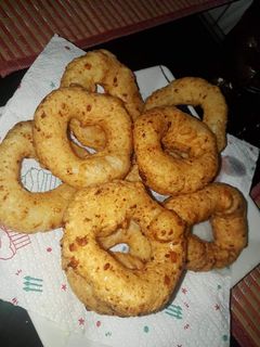 Una foto de Cuñape frito