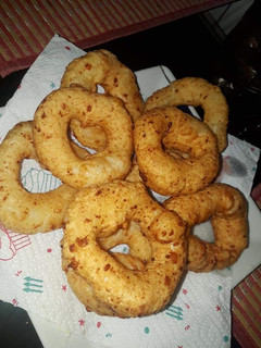 Una foto de Cuñape frito