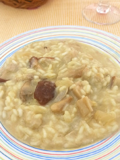 Una foto de Risotto de boletus
