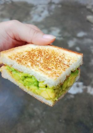 Foto resep Avotoast Vegetarian