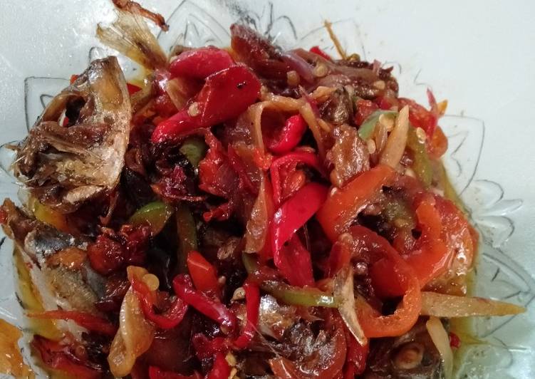 Resep Sambal ikan asin peda, Enak