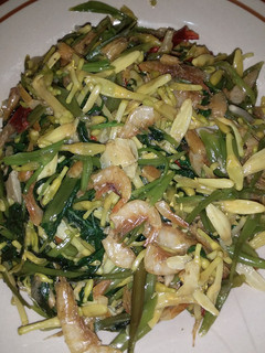 Foto resep Cah kangkung udang