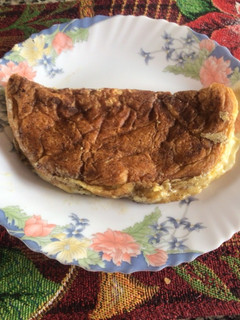 Una foto de Tortilla soufflé