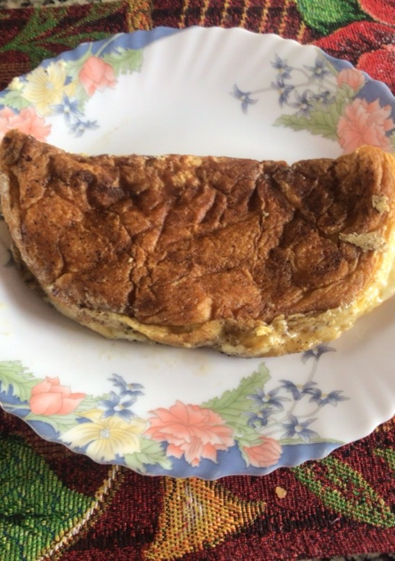Una foto de Tortilla soufflé